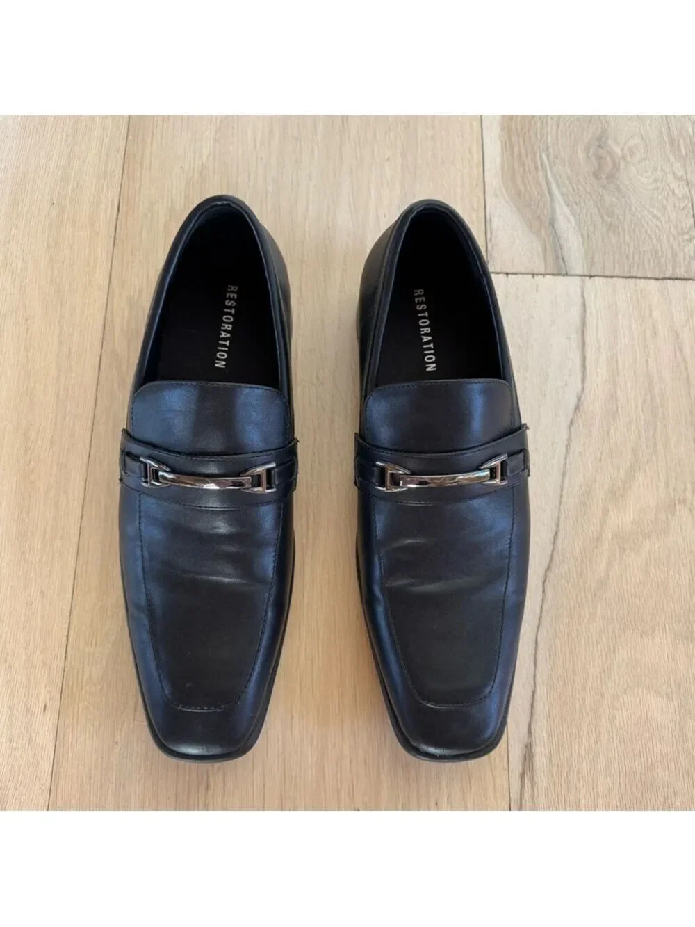 Restoration Black Classh Formal Shoes Size 11.5